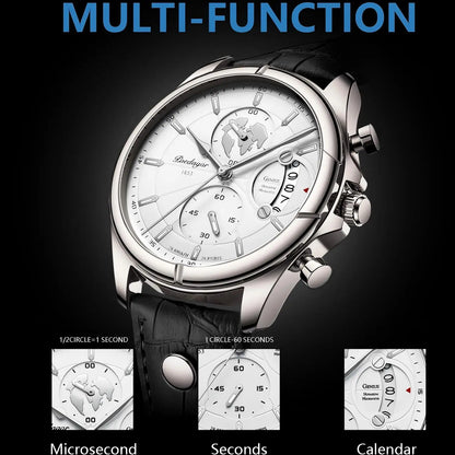 The Voyager Chronograph — Genuine Leather