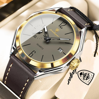 The Facet Watch — Genuine Leather