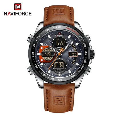 The Field Chronograph — Genuine Leather &amp; Japanese Movement