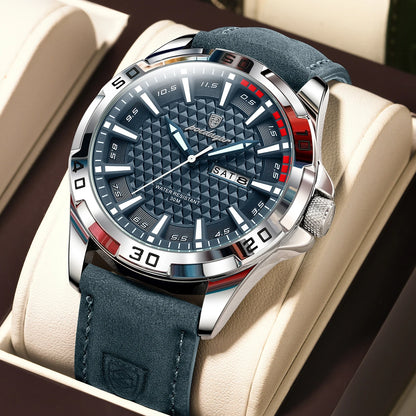 The Reef Watch — Genuine Leather, 30M Water Resistant