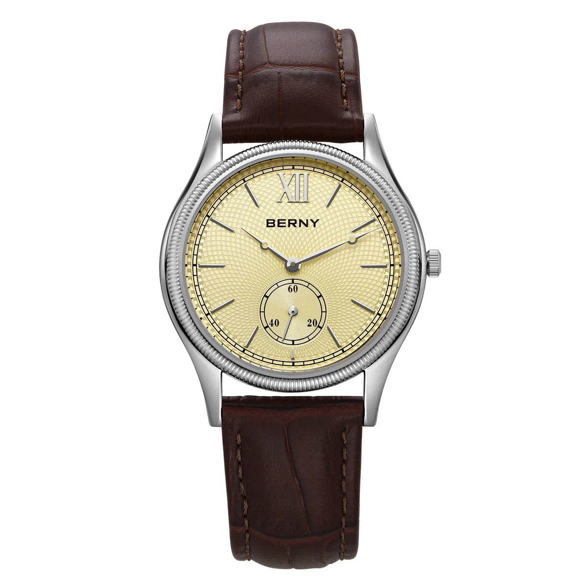 The Meridian Watch — Stainless Steel &amp; Genuine Leather