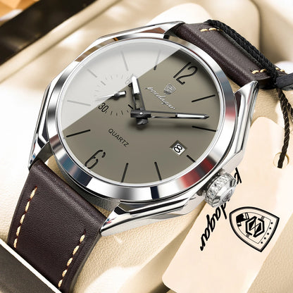 The Facet Watch — Genuine Leather