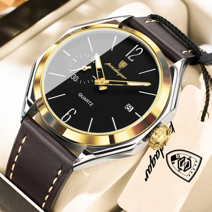 The Facet Watch — Genuine Leather