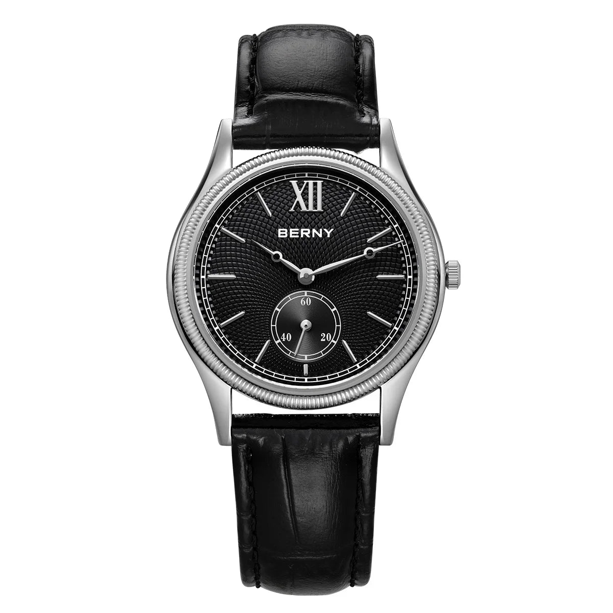 The Meridian Watch — Stainless Steel &amp; Genuine Leather