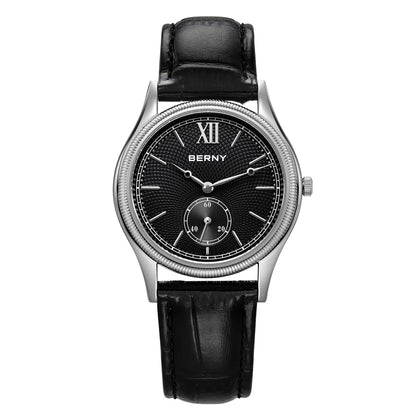 The Meridian Watch — Stainless Steel &amp; Genuine Leather
