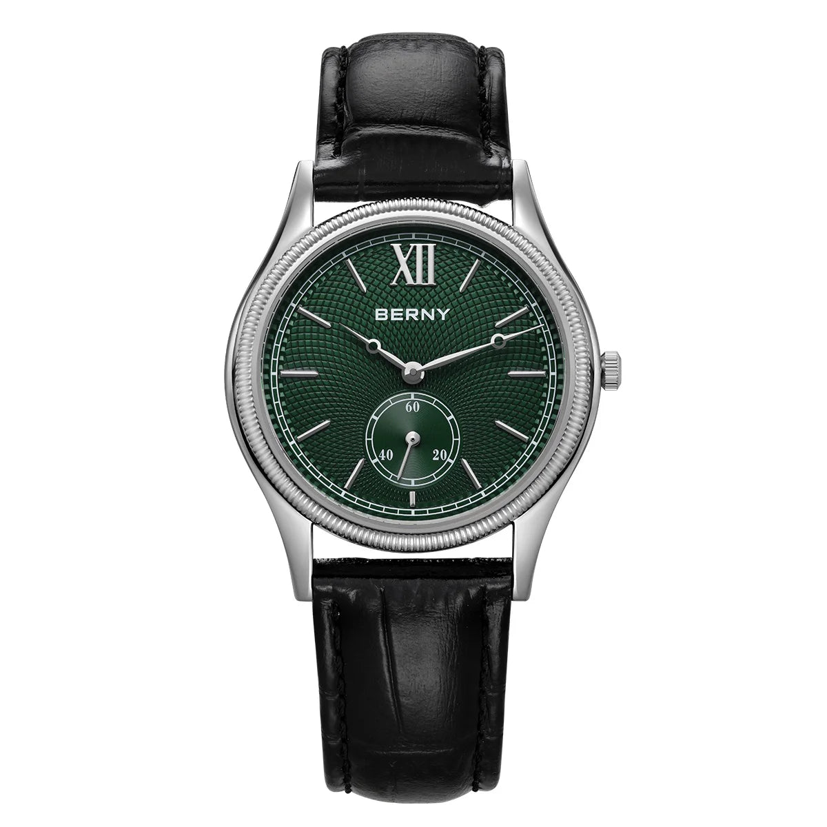 The Meridian Watch — Stainless Steel &amp; Genuine Leather