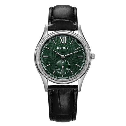 The Meridian Watch — Stainless Steel &amp; Genuine Leather