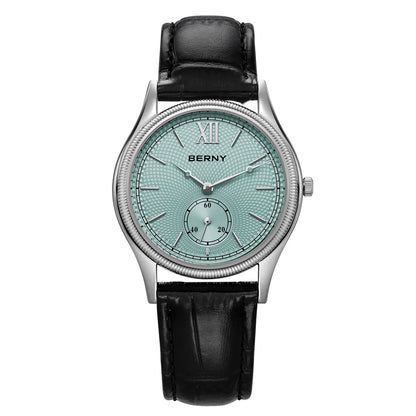 The Meridian Watch — Stainless Steel &amp; Genuine Leather