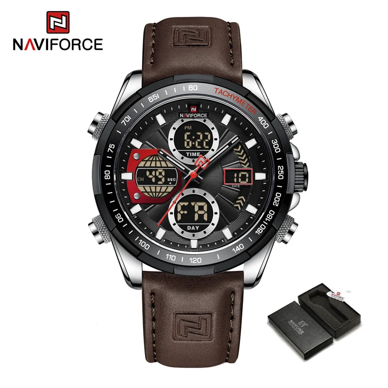 The Field Chronograph — Genuine Leather &amp; Japanese Movement