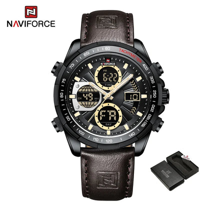 The Field Chronograph — Genuine Leather &amp; Japanese Movement