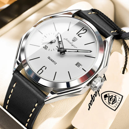 The Facet Watch — Genuine Leather