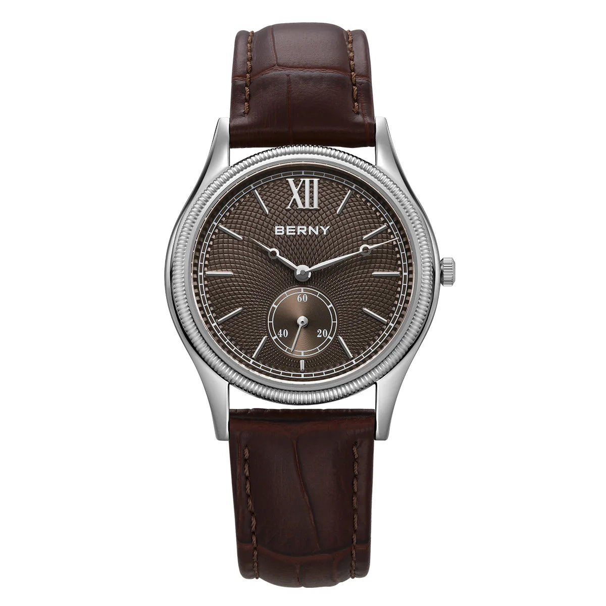 The Meridian Watch — Stainless Steel &amp; Genuine Leather
