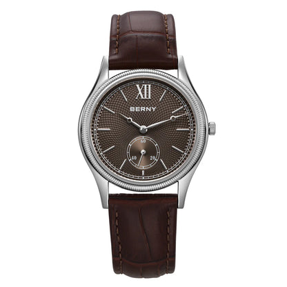 The Meridian Watch — Stainless Steel &amp; Genuine Leather