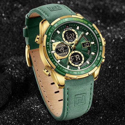 The Field Chronograph — Genuine Leather &amp; Japanese Movement