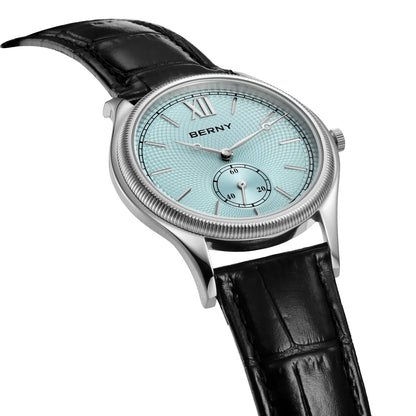 The Meridian Watch — Stainless Steel &amp; Genuine Leather